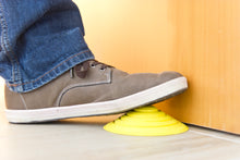 Load image into Gallery viewer, Blockystar Ovni DoorStop WindowStop Yellow