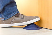 Load image into Gallery viewer, Blockystar Ovni DoorStop WindowStop Dark Blue