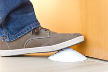 Load image into Gallery viewer, Blockystar Ovni DoorStop WindowStop Blanco