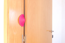 Load image into Gallery viewer, Blockystar Ovni DoorStop WindowStop Fuchsia