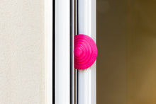 Load image into Gallery viewer, Blockystar Ovni DoorStop WindowStop Fuchsia