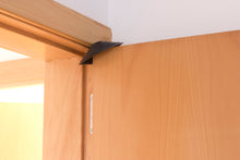 Load image into Gallery viewer, Blockystar Ovni door stops/wedges. WindowStop Black