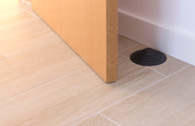Load image into Gallery viewer, Blockystar Ovni door stops/wedges. WindowStop Black