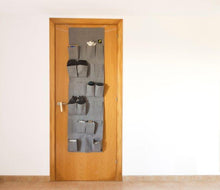 Load image into Gallery viewer, KanguruDoor Over Door Organizer Which Protects Doors Grey